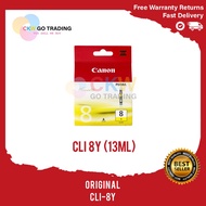 EXPIRED Orginal Canon CLI-8 Yellow(13ML) CLI8 cli8 ip3300/ip3500/ip4200/ip4300/ip4500/ip5200/ip6600d