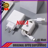 Charger Oppo A5 Pro A60 SUPER VOOC ORIGINAL 100% 45 Watt Type C