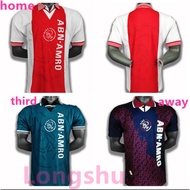 1994ย้อนยุคใหม่ล่าสุด1995 96 Ajax บ้านห่างจากเสื้อฟุตบอล Jersey ที่สาม94-95เสื้อผ้าฟุตบอล S-XXL
