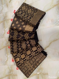 kain batik pekalongan prada printing motif serian prada gold