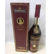 (933) 80-90年代 Martell VSOP 1000ML 40% (有盒) 日本法國舊酒洋酒威士忌白蘭地干邑拿破崙whisky brandy cognac xo vsop napoleon