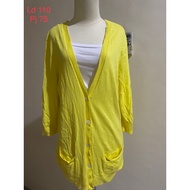 Gap women's cardigan, jet yellow cardigan