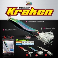 RIPTIDE SPOON KRAKEN SPOON LURE CASTING ULTRALIGHT TYPE S 5 10 15 20 GRAM Victory Official