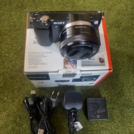 kamera mirrorless sony a5000 kit second not a5100/a6000/a6300