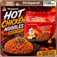 Mr.Squirrel Buldak Noodles Carbonara Budget Pack Noodles 3 Flavors 5 Pack sanyang Noodles140g Snack
