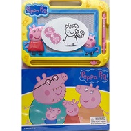 PEPPA PIG Read & Doodle - Book + Magnetic Drawing Kit
