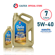 CALTEX Delo Sports Fully Synthetic Advance 5W-40 API CK4 (7 Liters)