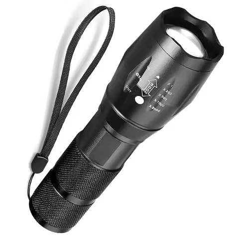 LED Rechargeable Flashlight XML T6 linterna torch USE Battery 5 Modes Waterproof Outdoor Camping Pow