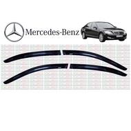 Mercedes Benz W221 W-221 S-Class (2006 - 2013) Small (8cm Width) Window Door Visor Air Press Wind De