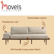 DAIKI SOFA 3 SEATER /MUJI SOFA 3 SEATER SOFA /WOODEN SOFA/ MODERN SOFA/Wood Sofa