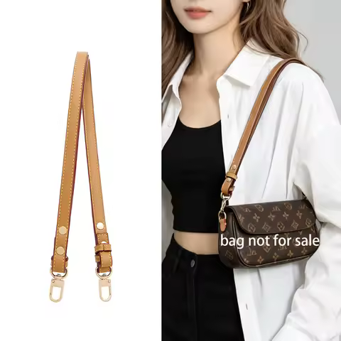 Adjustable Leather Replacement Bag Strap Crossbody Shoulder Belt For LV Wallet Handbag Underarm Purs