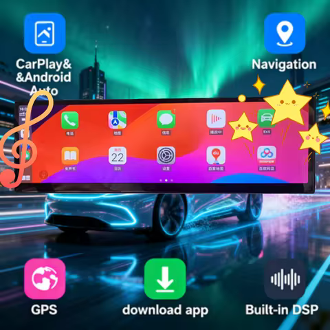 14.9 Inch Android 13 Carplay For Audi A6 C7 RS6 RS7 S7 S6 A7 2012-2018 Car Multimedia Player GPS Wir