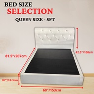 ⚡️PROMOTION⚡️ CREAM Queen/King Katil Divan Queen Murah Katil Divan King Size Katil Queen Bed