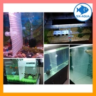 (Combo of 4) Plastic Fish Tank Partition Blister, Plastic Fish Tank Separator Sheet, Fish Tank Cover
