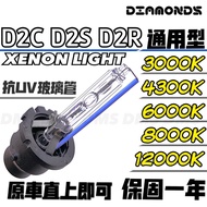 D2S D2R D2C HID Lamp 3,000k/4300K/6000K/8,000k/12,000k D2 Bulb Lampu Kereta Lampu LED Kereta