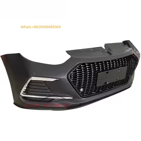 Factory Hot Selling Plastic Car Bumper Bodykit Elantra 2011-2015 Modified To 2018 Sport Model
