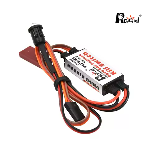 Rcexl Opto Gas Engine Kill Switch Shut Down Version 2.0 for RC Gasoline Airplane DLE Engieen Fix Win