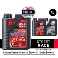 LIQUI MOLY MOTORBIKE 1L STREET RACE 15W50 / 20W50 / 5W40 / 10W40 / 10W50 / 10W60 4T ENGINE OIL MINYA