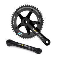 SKEVCE Crankset crankset fixie,165mm,144BCD 48T,square hole,crankset single speed,lampu basikal,cran
