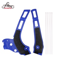 JFG MOTO Motorcycle Frame Guard Protecter For YZ125 YZ250 YZ250X 2005-2022 Motorcycle Accessories Pa
