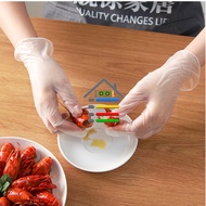 Disposable Gloves Clear Vinyl Gloves Powder Gloves Latexbebas