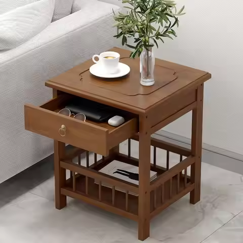 Creative Table Portable Small Tea Table Modern Simple Household Sofa Edge Cabinet Sofa Side Table Co