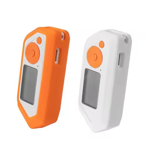 n-Stock Silicone Protective Case & Screen Protector for Flipper Zero (Dolphin Theme)