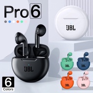 Air Pro 6 JBL TWS Wireless Bluetooth 5.0 Earphone with Microphone