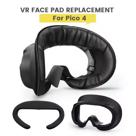 AMVR Hot VR Face Cover Interface Bracket Sponge Face Pad Replacement For Pico 4 VR Headset Washable 