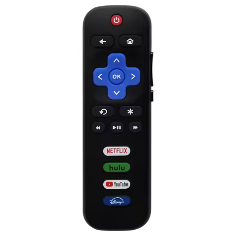RC280A Replaced Remote Control Only for RK TV for TCL RK Hisense RK/Onn RK/Philips RK TVs(Not for St