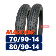 ยางนอก MAXXIS ยางนอก ฟีโน่  Fino  Click125i 70/90-14  80/90-14 มีตัวเลือกยางในIRC