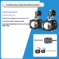 FUTURE EYES F150 สปอตไลท์รถจักรยานยนต์สวิตช์แบบมีสาย Led ช่วยสี่รุ่นครึ่ง
