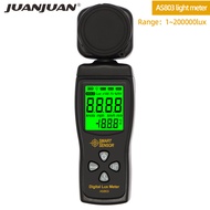 AS803 เครื่องวัดแสงดิจิตอล Luxmeter เครื่องวัดแสง Lux Meter เครื่องวัดแสง UV เครื่องวัดรังสี UV เครื