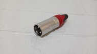 Jack canon XLR / Jack Canon Male Geisler satuan