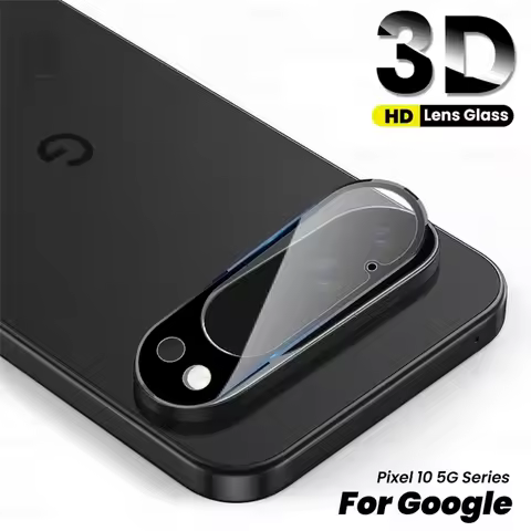 3-1Pcs Black 3D Curved Tempered Glass Camera Protectors For Google Pixel 10 Pro XL 5G Lens Films Pix