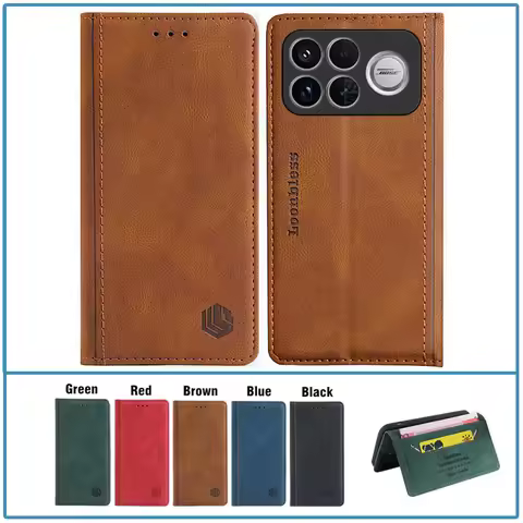 Flip Book Holster For Xiaomi Poco F8 Ultra Phone Cover Poco F8 Pro Leather Case Xiaomi Case Poco F8 