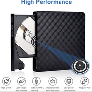 เครื่องเล่น DVD DVD Writer External ไม่ต้องลงไดรเวอร์ก็ใช้งานได้เลย USB 3.0 DVD อ่านเขียน CD/DVD-RW 