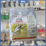 PYE Waterproof Tile Grout 1kg White / Grey Grout Filler Grout Sealant