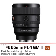 Sony FE 85mm f/1.4 GM II Lens ( FE 85 F1.4 GM II Gmaster )