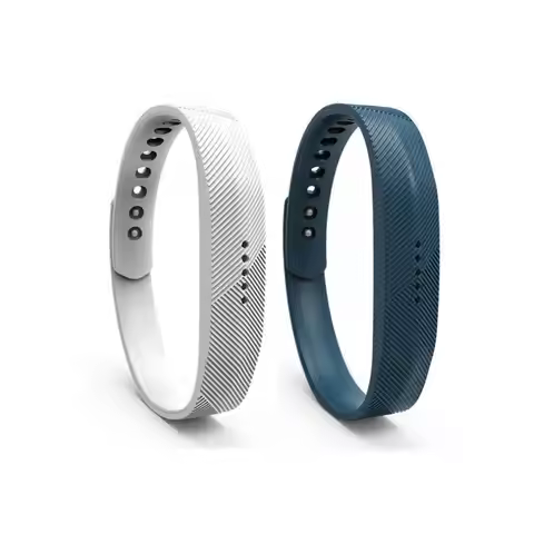 Soft Silicone S / L 10 Colors for Choice For Fitbit Flex 2 Smart Bracelet Band Replacement Wristband