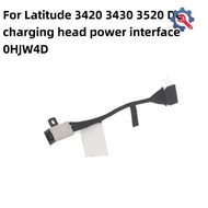 [GEX] 1/3Pcs For Dell Latitude 3420 3430 3520 DC Cable NEW DC Power Ja Cable Power Interface HJW4D 0