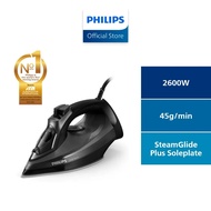 PHILIPS 5000 Series Steam Iron - DST5040/86 - SteamGlide Plus soleplate. DST5040