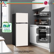 [ NUR@PETRA ] LG GN-B452PBFK 493L Top Freezer Fridge in Nature Beige Finish Multi Air Flow GNB452PBF