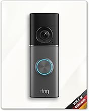 iSecur Faceplate Suitable for Ring Video Doorbell Acrylic White I Wired Doorbell Pro 3rd Gen (2025) 