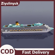ziyulinyuk Cruise Ship Paper Model Cruise Ship 3D Paper Model DIY Puzzle Manual Papercrafts Toy EN