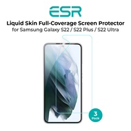ESR Liquid Skin Full-Coverage Screen Protector - 3 Pack for Samsung Galaxy S22/S22 Plus/S22 Ultra