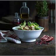 Pillivuyt, Traditional Large Footed Salad/Vegetable Serving Bowl, 9.75", 2.25 Quarts