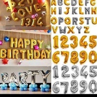 32“ number balloon 0-9 years party balloons