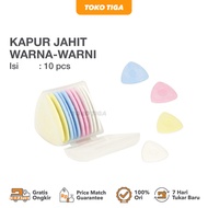 Colorful Sewing Chalk / Tailor Chalk Set of 10 - Tailor Cloth Chalk