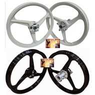 3 BATANG SPORT RIM + CUSTOM CHROME HUB Y15ZR Y16ZR